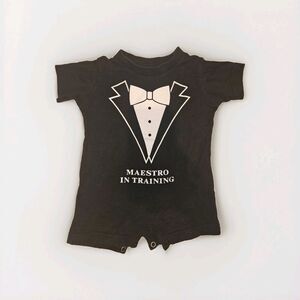The Metropolitan Opera Tuxedo "Maestro in Training" Romper, Size 6 Months